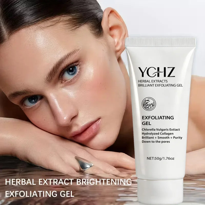 YCHZ Herbal Exfoliating Gel 80g – Brightening Daily Cleanser