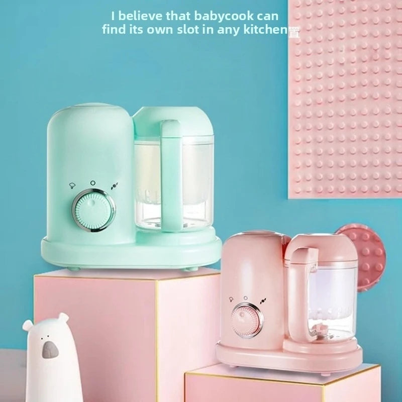 Multi-Function High Precision Baby Food Grinder Small Automatic 4 in 1 Steamer Cooker Blender Baby Food Grinder Machine Blender Peaceful Pleasures Health and Wellness