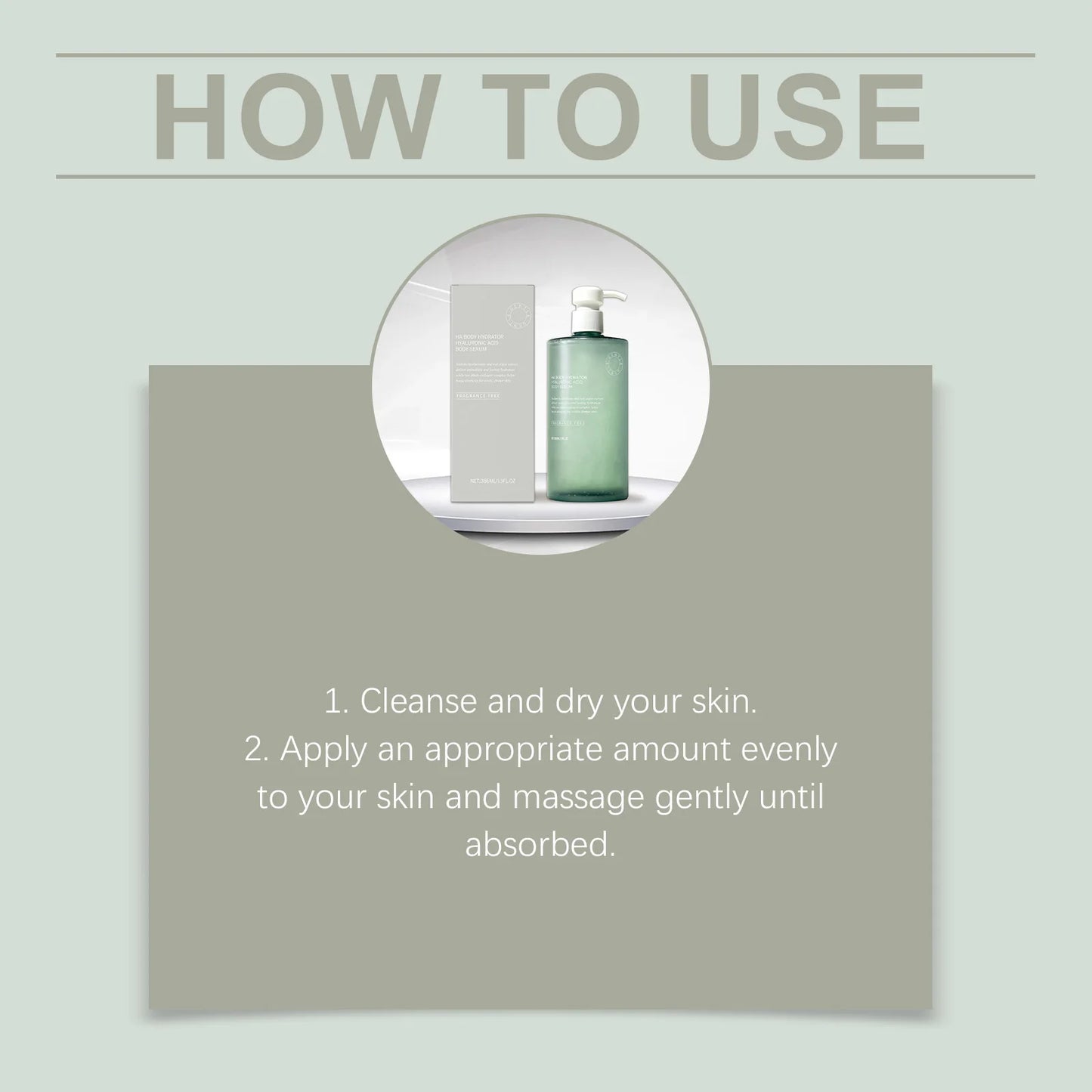 Hyaluronic Acid Body Serum – Hydrate, Soften & Firm Skin
