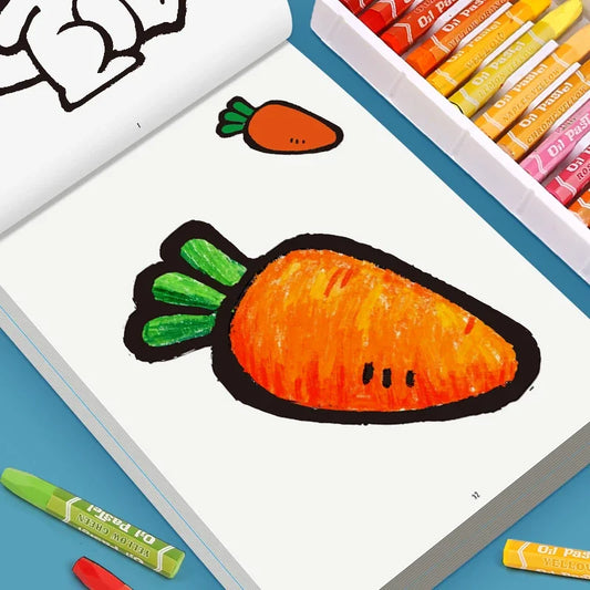 32 Pages Diverse Content Kids' Coloring Book Vibrant Animal Nature Peaceful Pleasures Health and Wellness