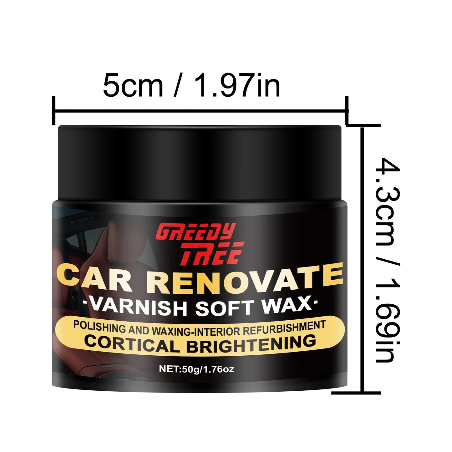 Car Interior Repair Wax – Nano Coating, Plastic Restorer & Polish