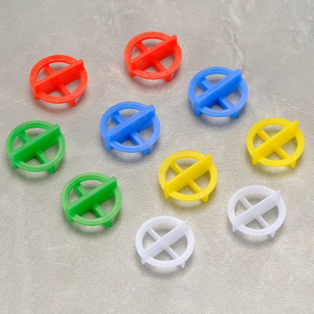 100-Piece Tile Leveling System – Spacer Clips & Wedges 1–3mm
