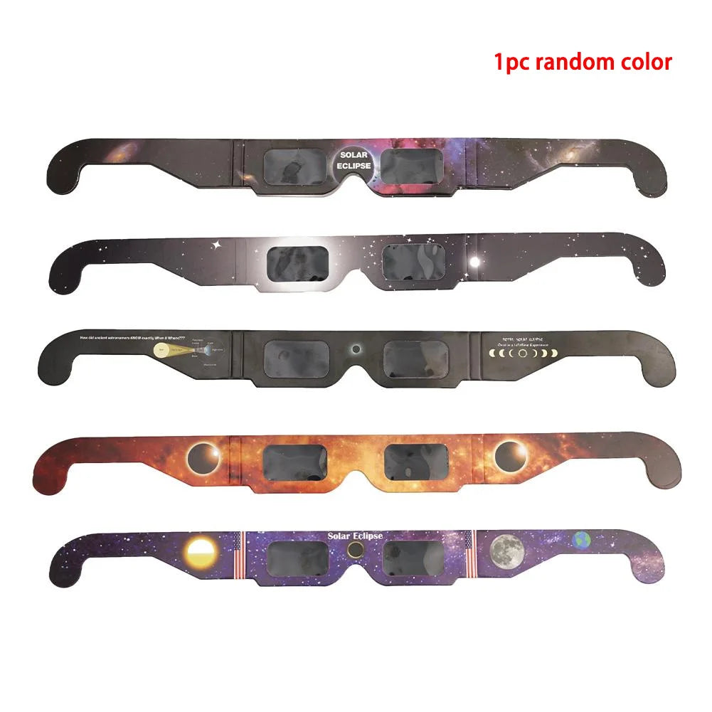 Solar Eclipse Glasses CE & ISO Certified | 1, 10 or 50 Pack