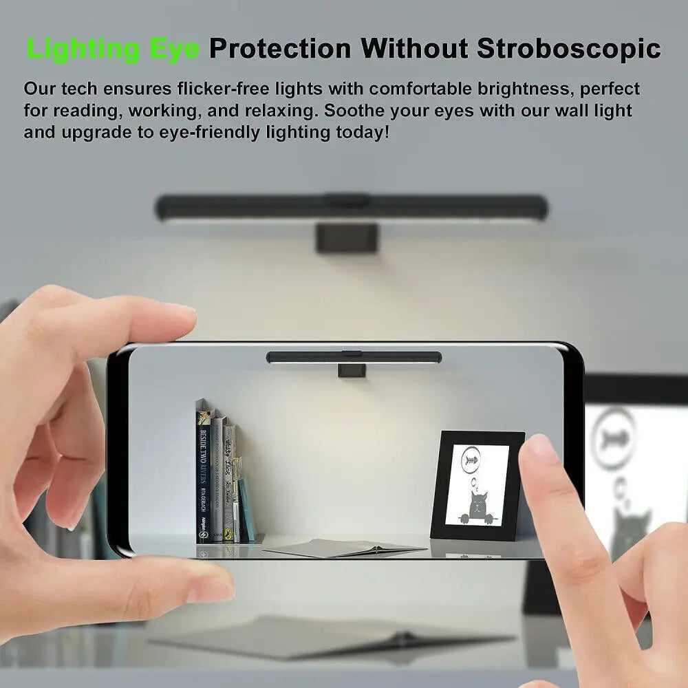 Wireless Rechargeable LED Picture Light 4000mAh + Remote Control