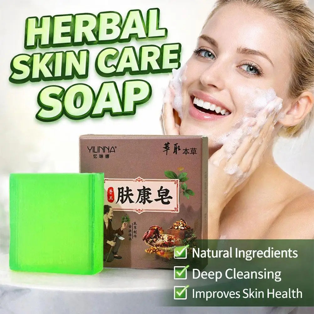 Handmade Herbal Whitening Cleansing Soap – Face & Body Bar