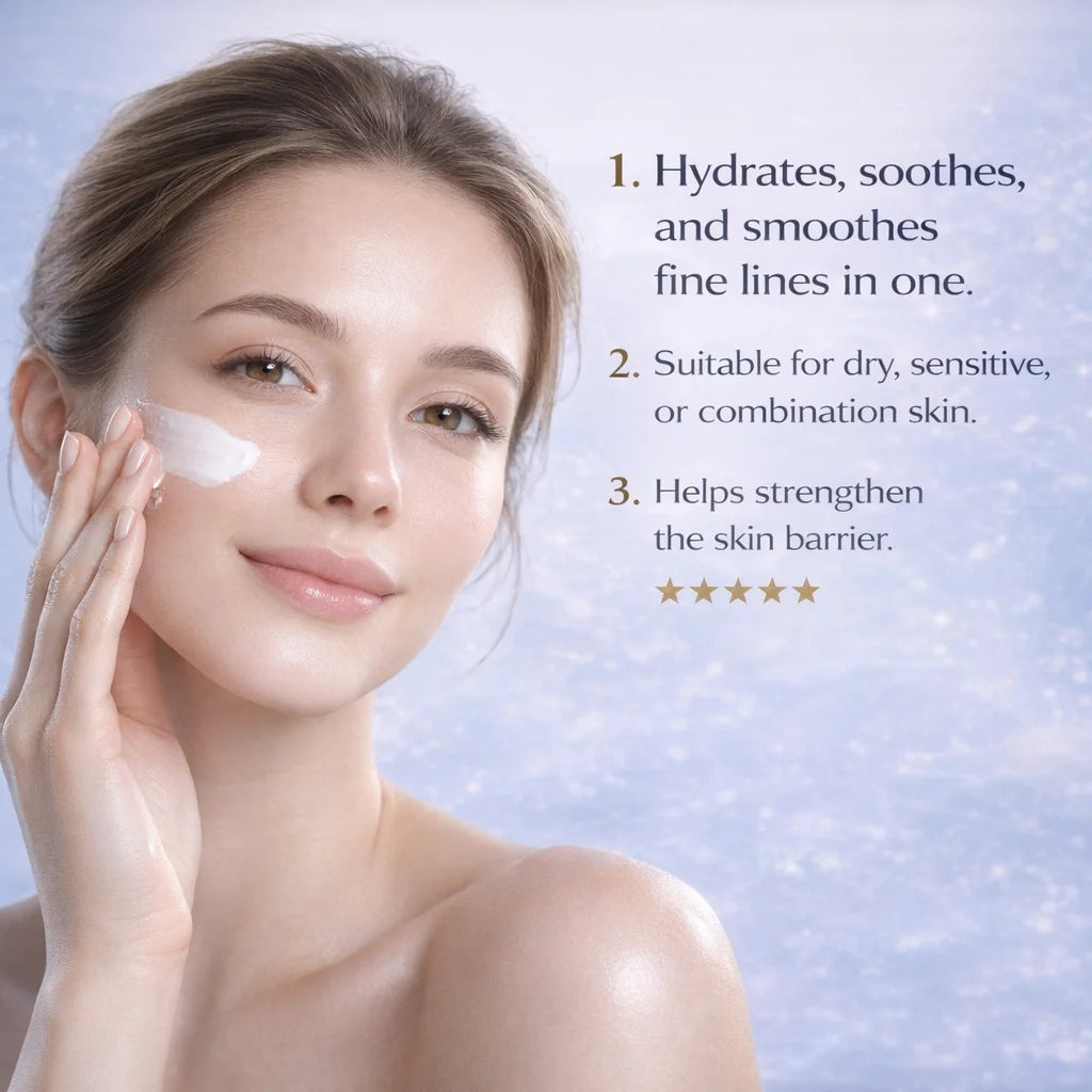 AM/PM Modern Moisturizer Hydrating Face Cream with Peptides, Ceramides for Dry, Sensitive, Combination Skin, Non-Greasy,60g Peaceful Pleasures Health and Wellness