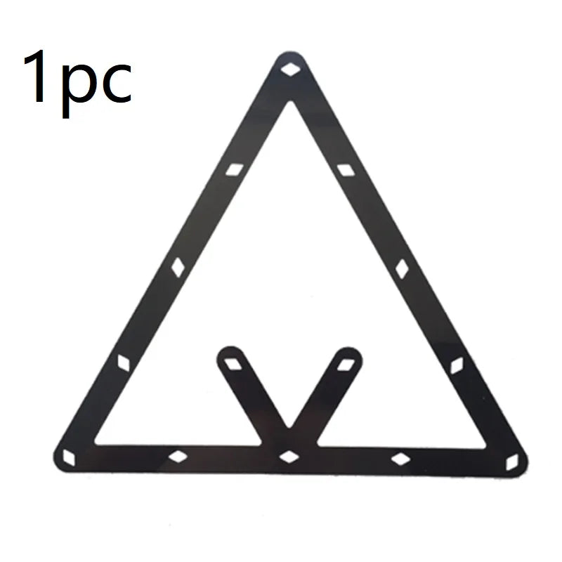 Nine Ball Paper Billiards Stand Positioning Swinging Ball Patch Opening Ball Sticker Strong Adhesive Billiards Sticker Peaceful Pleasures Health and Wellness 1pc