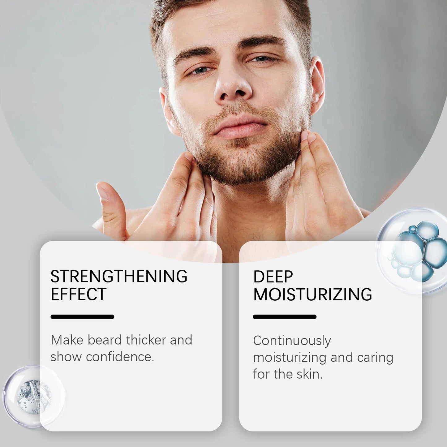 East Moon Men's Beard Balm – Softening, Vitamin E, Non-Greasy