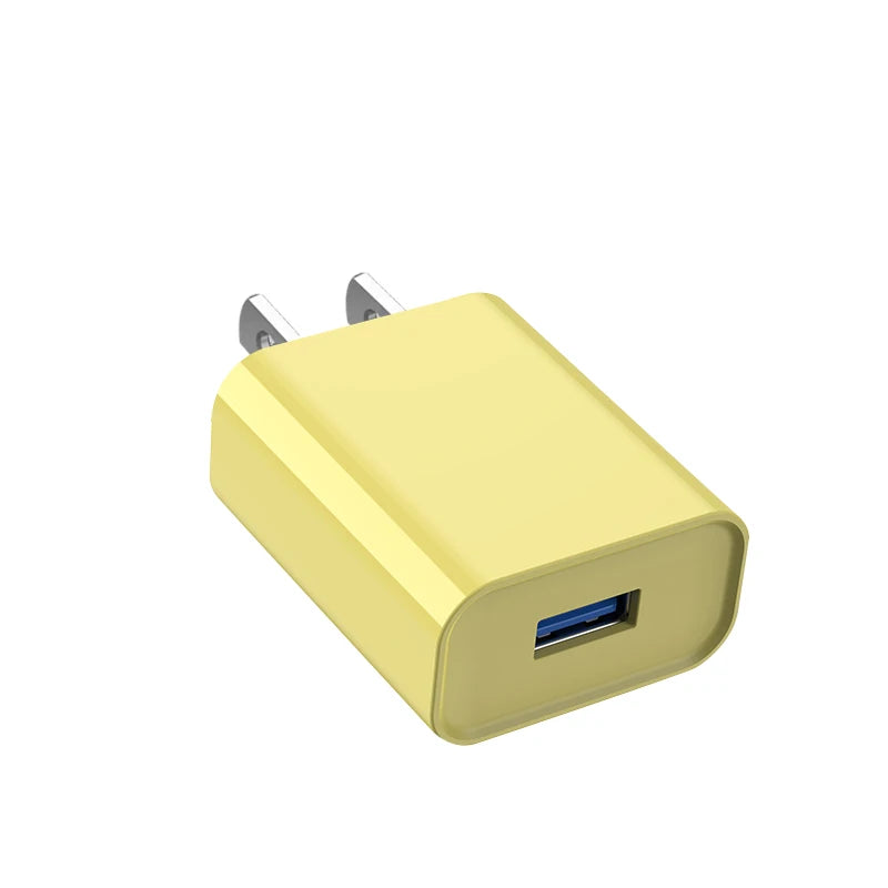 10W USB Wall Charger 5V 2A | EU & US Plug for iPhone Samsung
