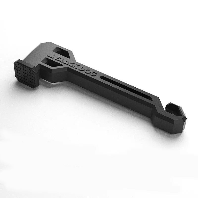 Outdoor Multi-functional Tools Camping Tents Canopies Ground Nails Hammers Survival Equipment Hammers Peaceful Pleasures Health and Wellness black