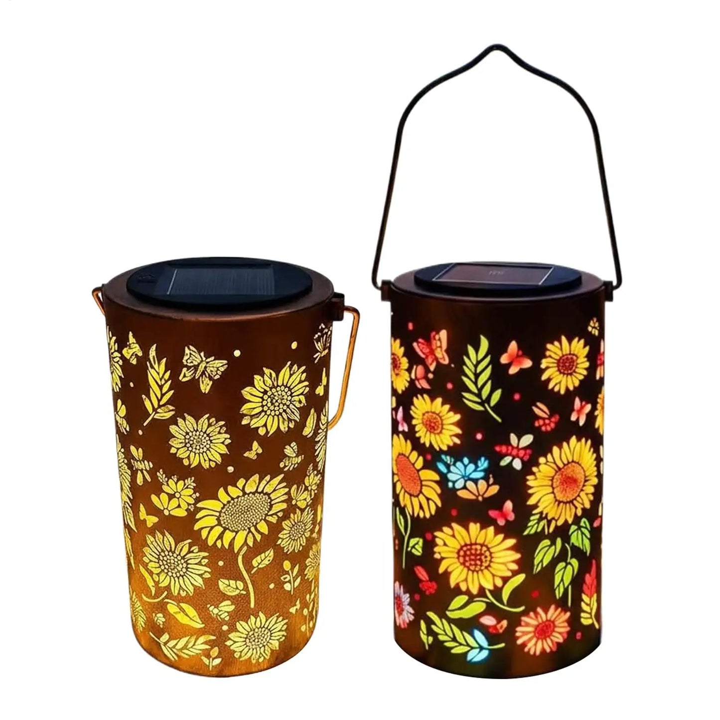 Solar Sunflower Garden Light – IP65 Waterproof LED Pathway Decor