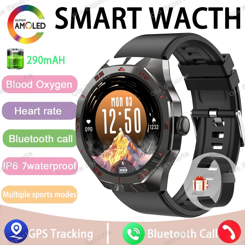 Ola Esporte Smart Watch 2025 | Bluetooth Call, Fitness Tracker