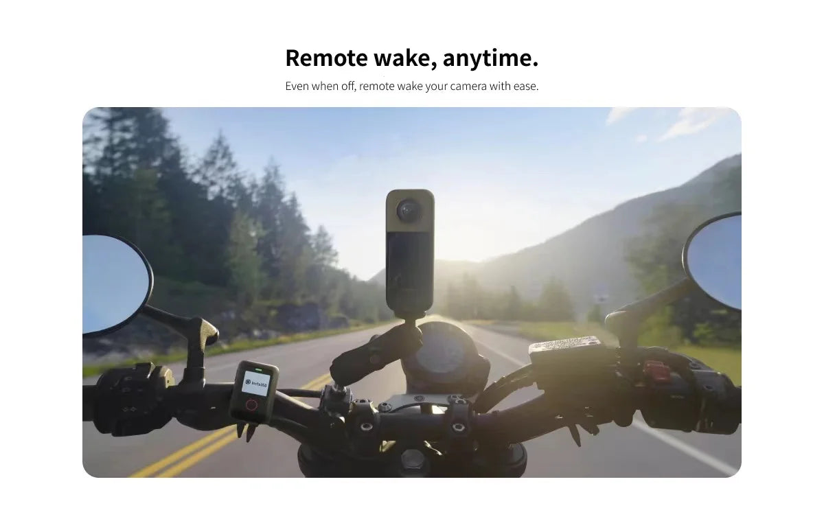 For Insta360 X3 / ONE X2 / ONE RS / ONE R GPS Action Camera Remote Controls For Insta360 Bluetooth Remote Accessories Peaceful Pleasures Health and Wellness