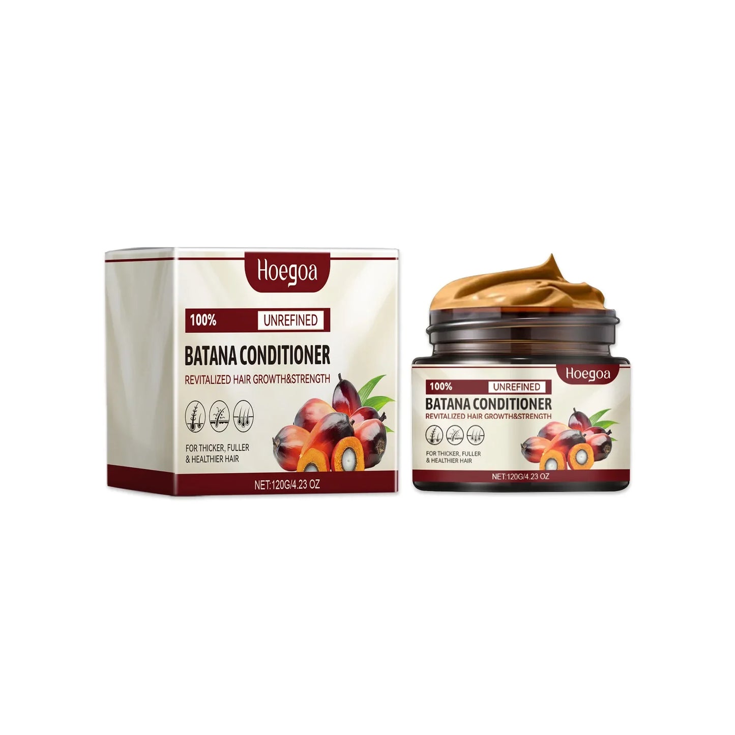 HOEGOA Batana Oil Hair Conditioner – Repair & Moisturize