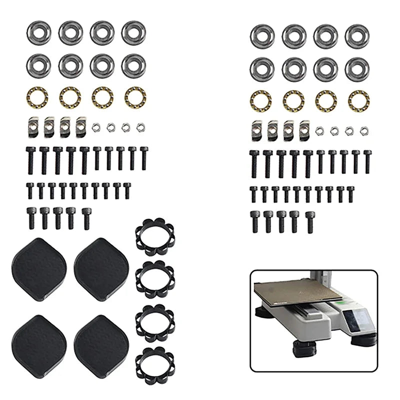 HULA Anti-Vibration Feet for Bambu Lab P1P P1S Creality K1