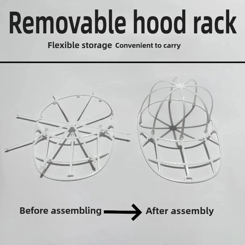 Baseball Cap Washing Bag – Anti-Deformation Mesh Hat Cleaner