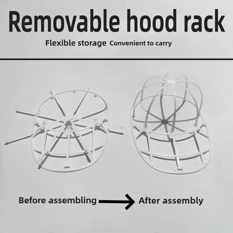 Baseball Cap Washing Bag – Anti-Deformation Mesh Hat Protector