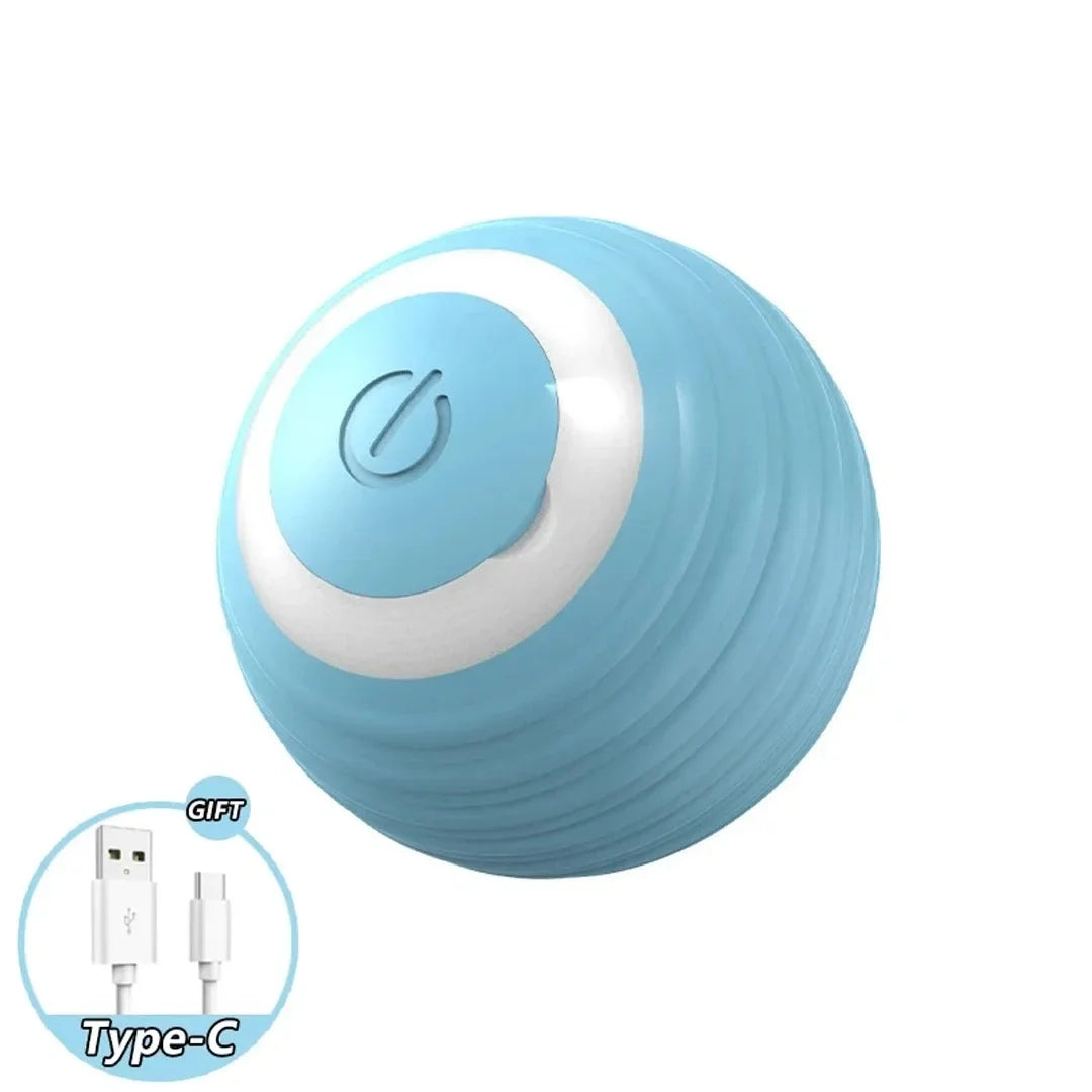 Electric Auto-Rolling Interactive Cat Toy Ball | USB-C