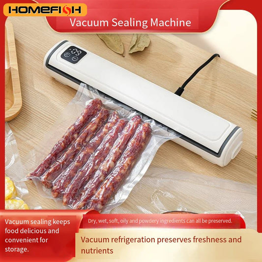 Portable Vacuum Packaging Machine Food Sealing Vacuum Sealer With Vacuum bags Dry/Wet Food Fresh Packaging Machine Peaceful Pleasures Health and Wellness