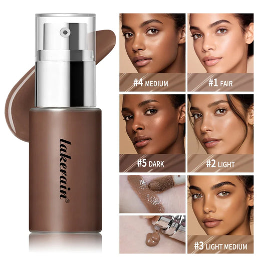 Lakerain Bronzing Foundation Serum | Contour & Brighten Skin Bronzing Foundation Serum Oasis Select