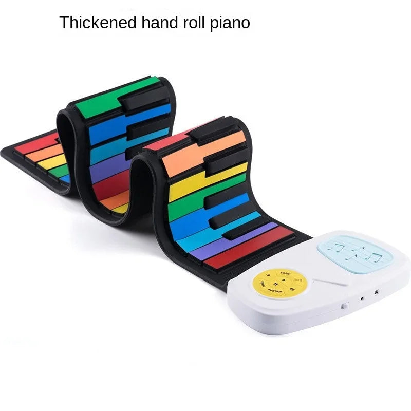Colorful Flexible Piano Kids Electronic Keyboard Organ Enlightenment
