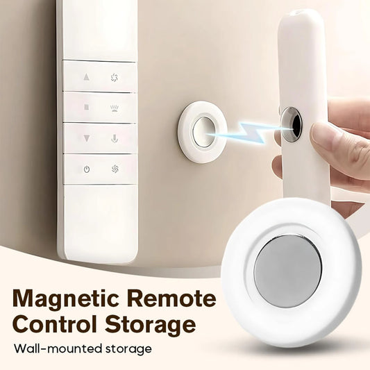 Round Magnetic Hooks Wall Mount Strong Magnet Holder for Fridge Sticker Remote Control Storage Holder Home Organizer Hook Peaceful Pleasures Health and Wellness