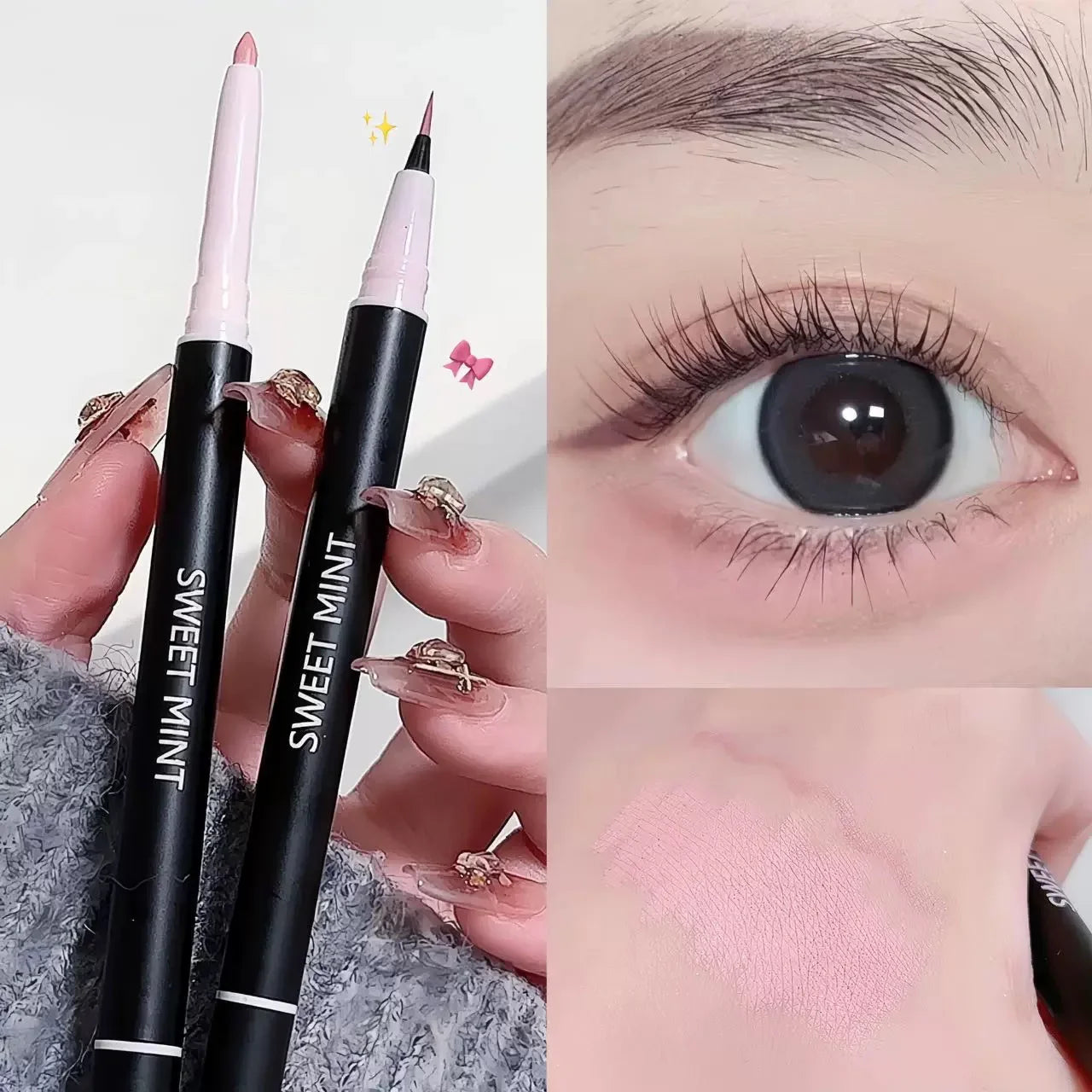Double-Ended Silkworm Highlighter & Contour Eye Makeup Pen