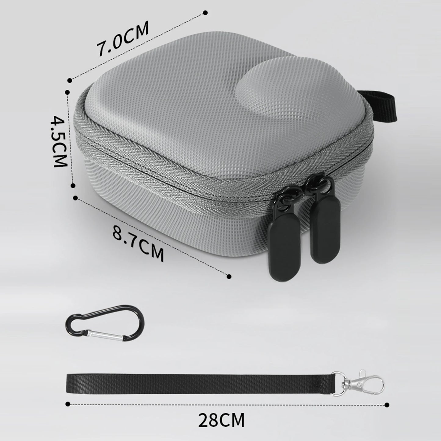 Portable Camera Storage Bag For Insta360 GO Ultra Dustproof Anti-lost Protective Case EVA Shockproof Cover For Insta360 GO Ultra Peaceful Pleasures Health and Wellness