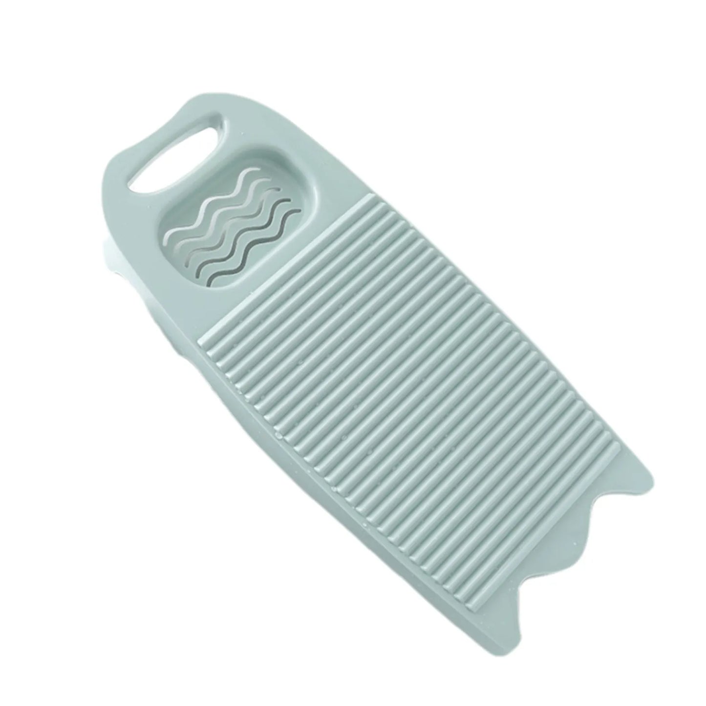 Wash Board Thickened Hand Wash Laundry Boards Dirty Clothes Washboard with Soap Holder Design for Underwear Lingerie Cleaning Peaceful Pleasures Health and Wellness Light Blue