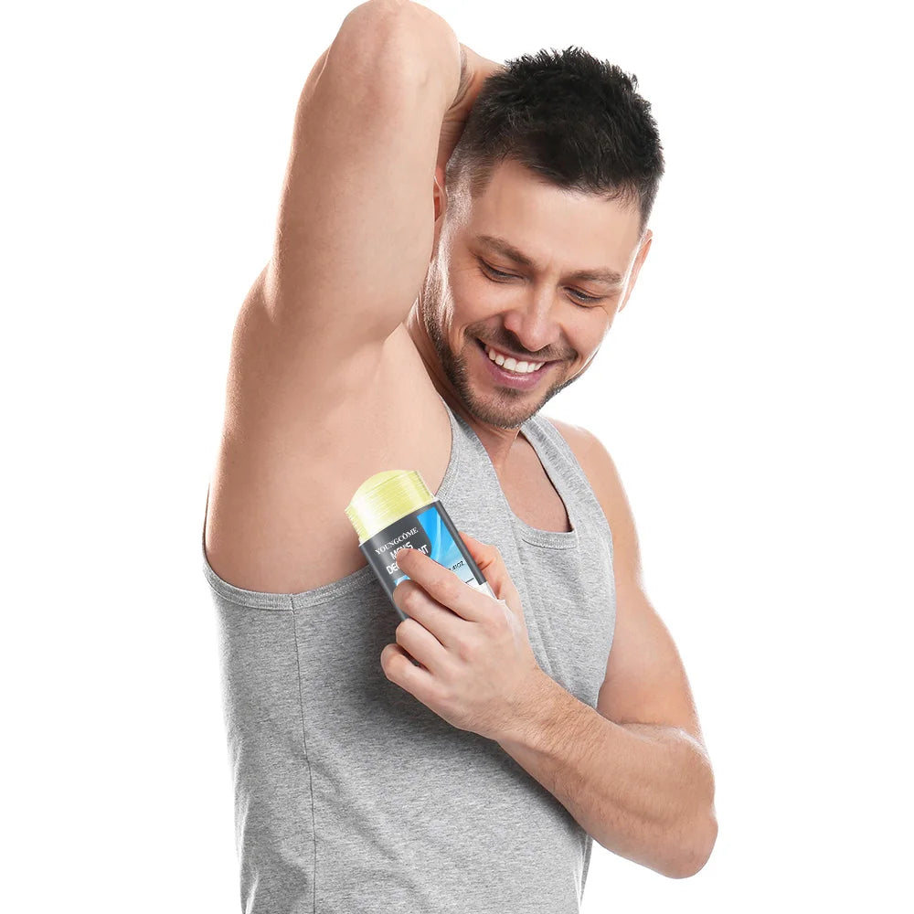 Men's 72H Deodorant Stick Anti Sweating Keep Drying Lasting Fragrance Remove Armpit Odor Underarm Refresh Sticks Fade Body Odor Peaceful Pleasures Health and Wellness