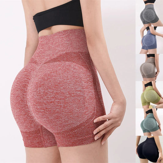 Lady Yoga Shorts High Waist Workout Fitness Lift Butt Fitness Yoga Gym Running Pants Casual Sportswear Peaceful Pleasures Health and Wellness