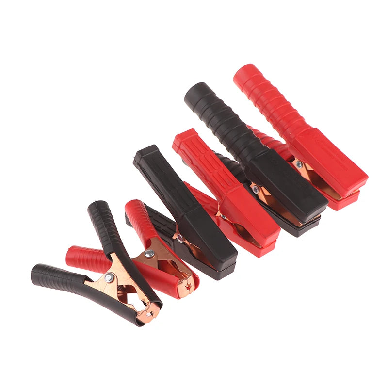 Versatile Plastic Handle Test Alligator Clip For Electric Project 100-300A Electrical Crocodile Alligator Battery Insulated Clip Peaceful Pleasures Health and Wellness