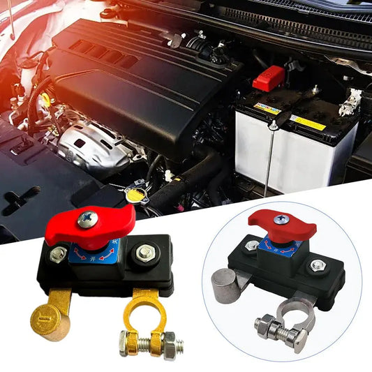 Heavy Duty Car Battery Disconnect Switch | 12V/24V Circuit Breaker Battery Disconnect Switch Peaceful Pleasures Health and Wellness