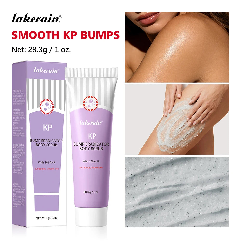 Bump Eradicator Body Scrub Smooth Soothed Brighten Skin Deep Moisturizing Formula Improve Rough Skin Gentle Remove Dead Skin Peaceful Pleasures Health and Wellness Scrub
