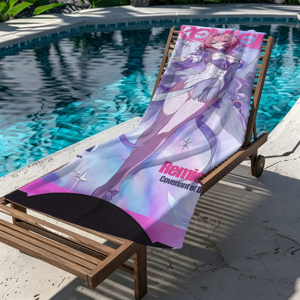 Zenless Zone Zero Quick-Dry Beach Towel | 11 Sizes Quick-Dry Beach Towel Peaceful Pleasures Health and Wellness
