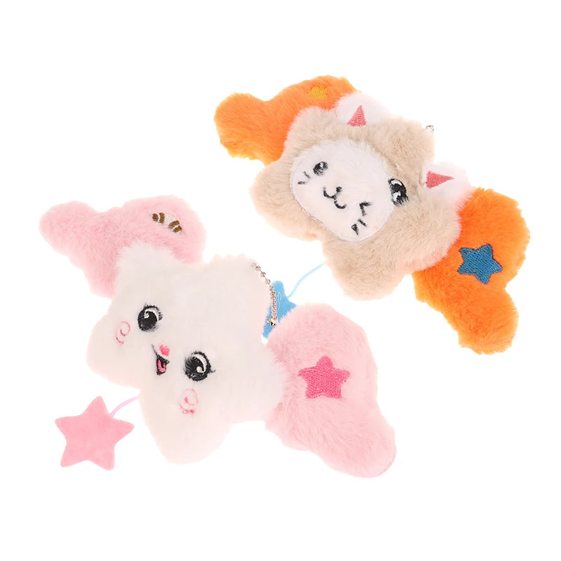 Plush Star Cartoon Keychain Pendant | Bag Charm & Gift