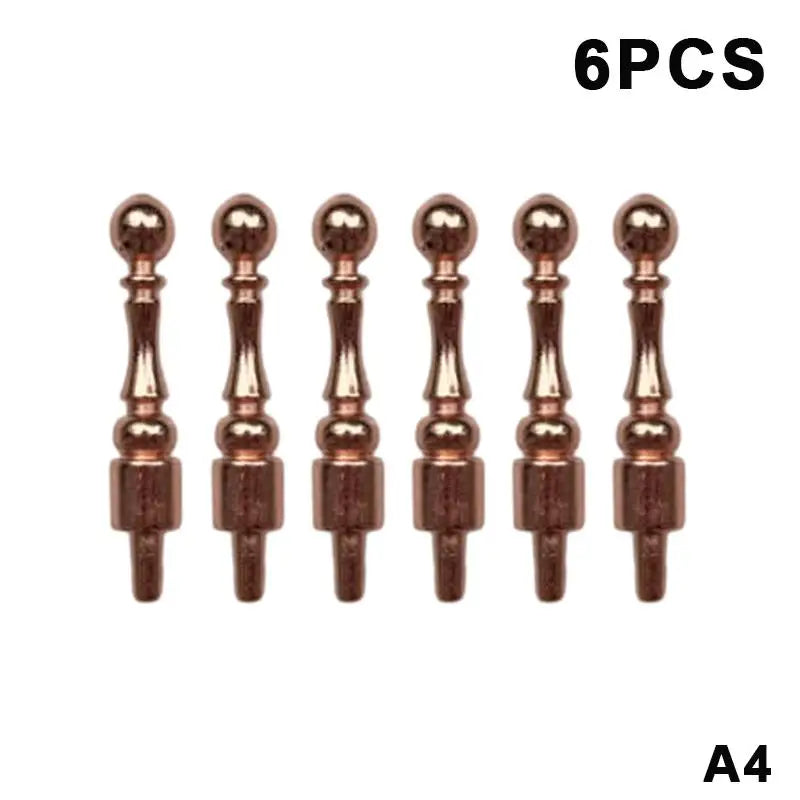 Luxury Metal Cribbage Pegs 6pcs – 1/8 Inch Game Board Pins