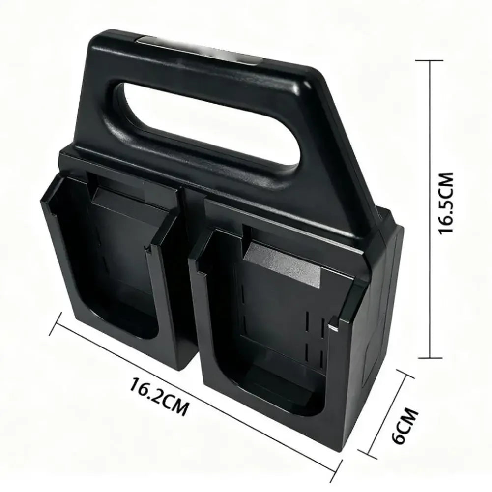4/6 x Battery Mount Holder Portable Storage Rack Basket Bracket Holder For Makita 18V Battery (NO Batteries) Peaceful Pleasures Health and Wellness