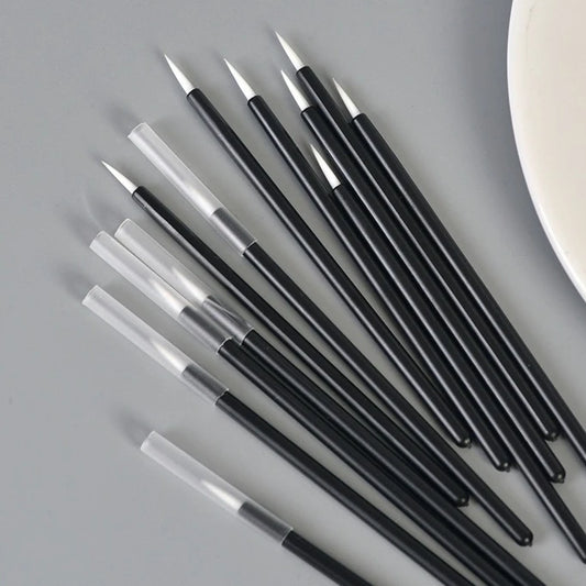 50-Pack Disposable Eyeliner Brushes – Precision Lip & Eye Makeup Disposable Makeup Brushes Peaceful Pleasures Health and Wellness