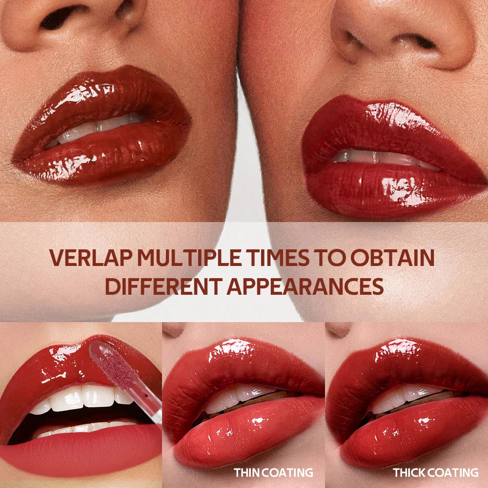 LIP VB Hydrating Gloss Stain – 12Hr Long-Lasting Glossy Lip