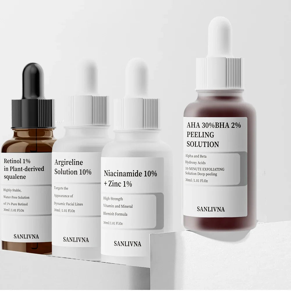 AHA 30% BHA 2% Hexapeptide Face Serum – Pore & Glow 30ml