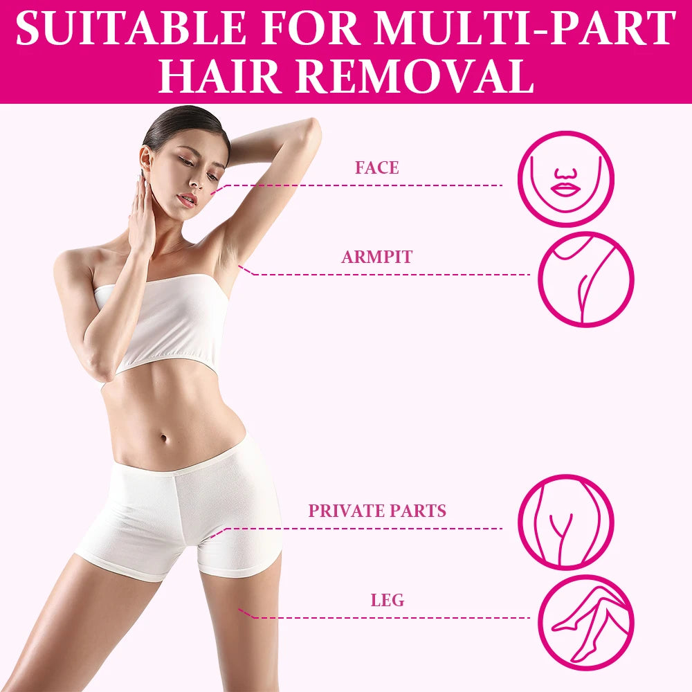 REAROYA Painless Hair Removal Cream – Body & Intimate Areas