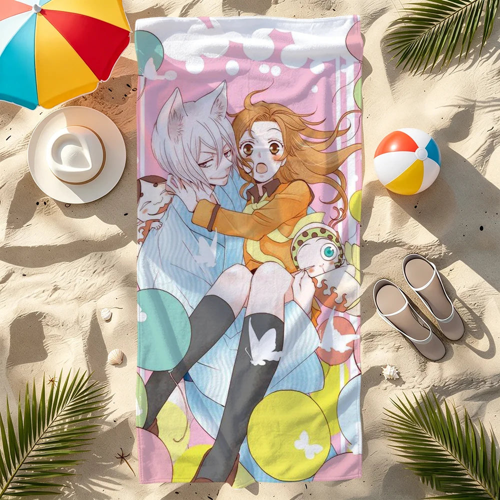 Kamisama Kiss Quick-Dry Beach Towel | Soft, Lightweight & Fast Quick-Dry Beach Towel Peaceful Pleasures Health and Wellness