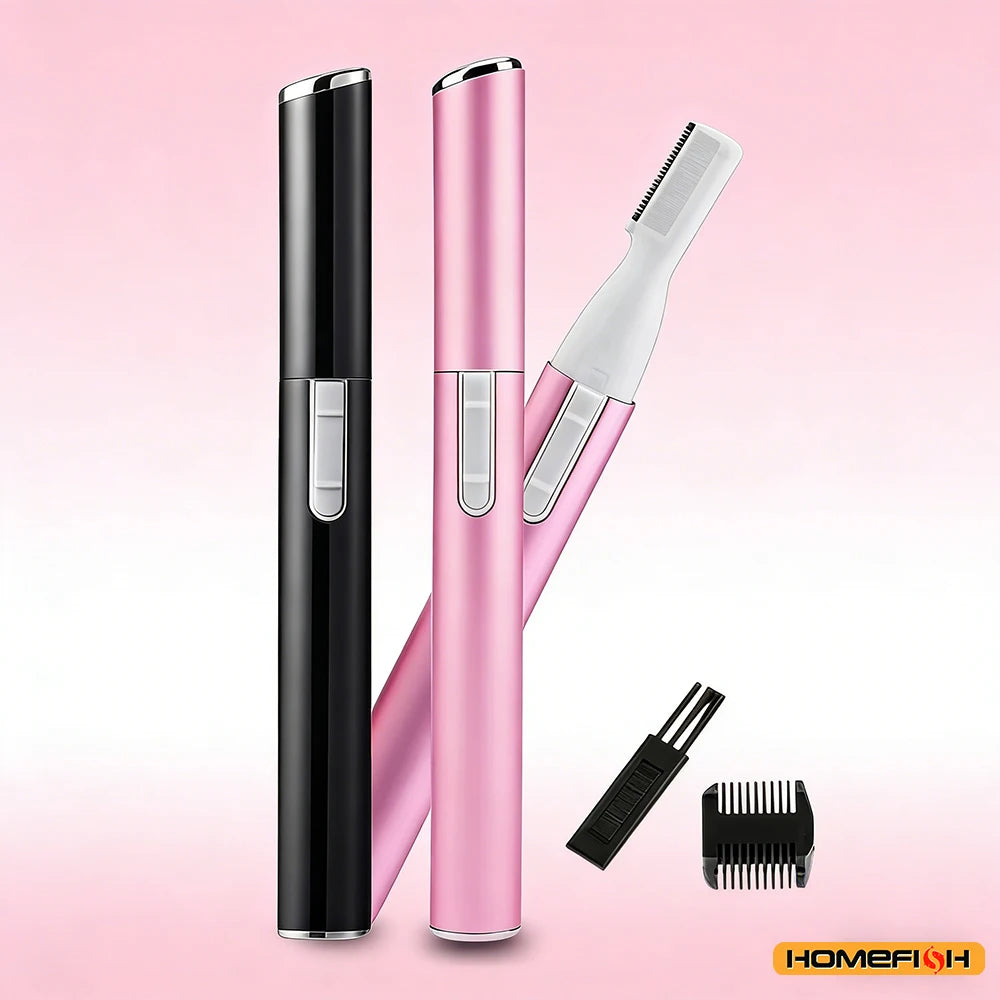 For Women: Mini Electric Trimmer for Eyebrow, Facial & Body Hair Removal - Neck, Lips, Arms, Legs Peaceful Pleasures Health and Wellness