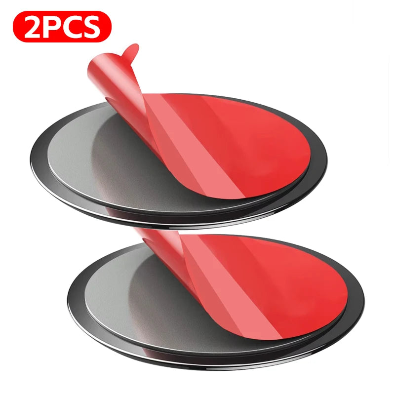 Car Adhesive Suction Disc Pad Base for Phone GPS Dash Cam 2-Pack