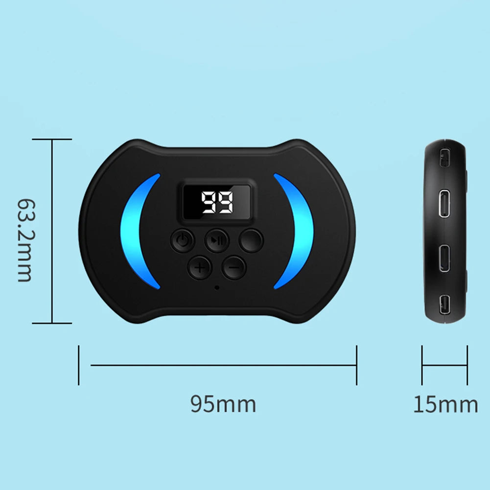 Mobile Phone Screen Auto Clicker with Digital Display & Blue Light Auto Tapper Taps for Games Live Broadcasts Deal Reward Tasks Peaceful Pleasures Health and Wellness