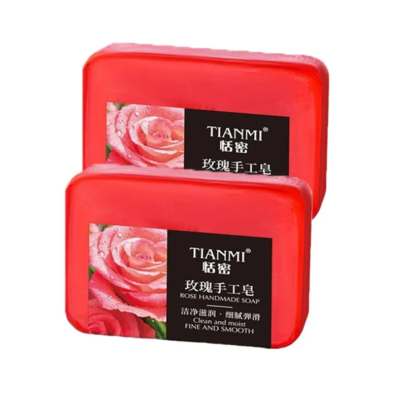 Rose Essential Oil Soap – Deep Cleanse & Moisturize Face & Body