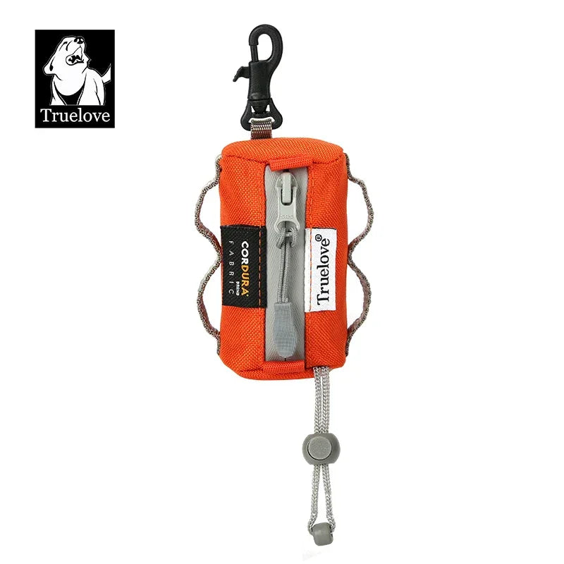 Truelove Pet Dog Adjustable Small Bag Dispenser Canine Poop Bag Holder with Carabiner Suitable for All Dog Leashes Walk TLB2012 Peaceful Pleasures Health and Wellness