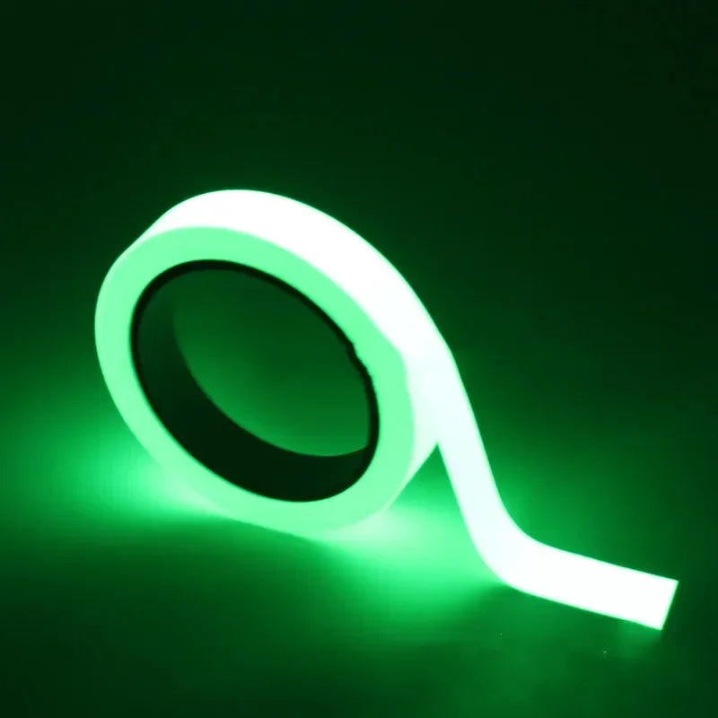 Glow-in-the-Dark Self-Adhesive Tape | Waterproof Luminous Safety Luminous Safety Tape Peaceful Pleasures Health and Wellness