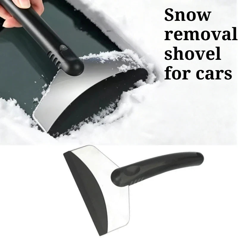 Stainless Steel Car Ice Scraper & Snow Shovel | Winter Tool